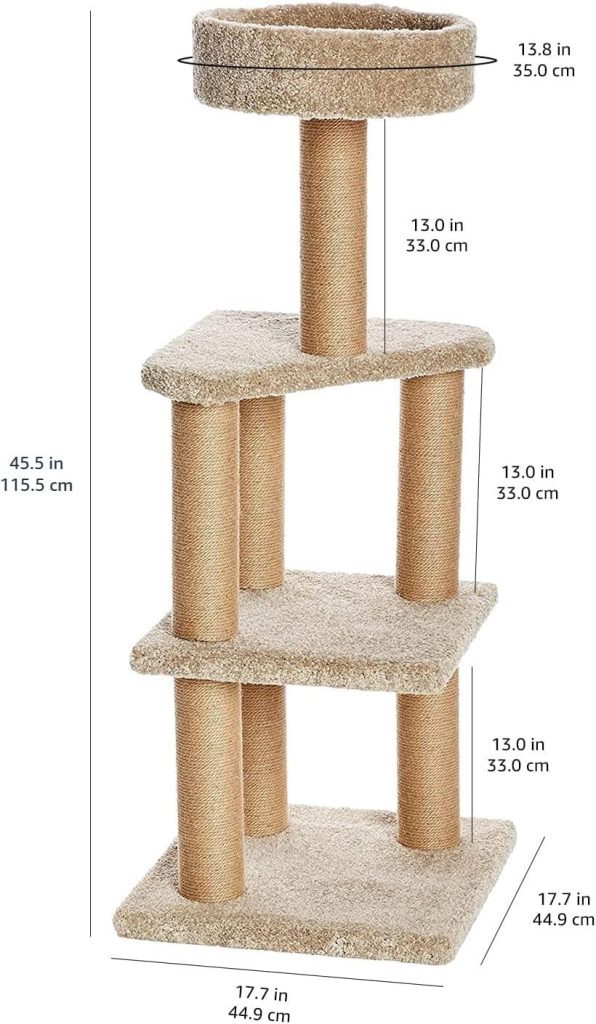 Amazon Basics Cat Tree Review detials