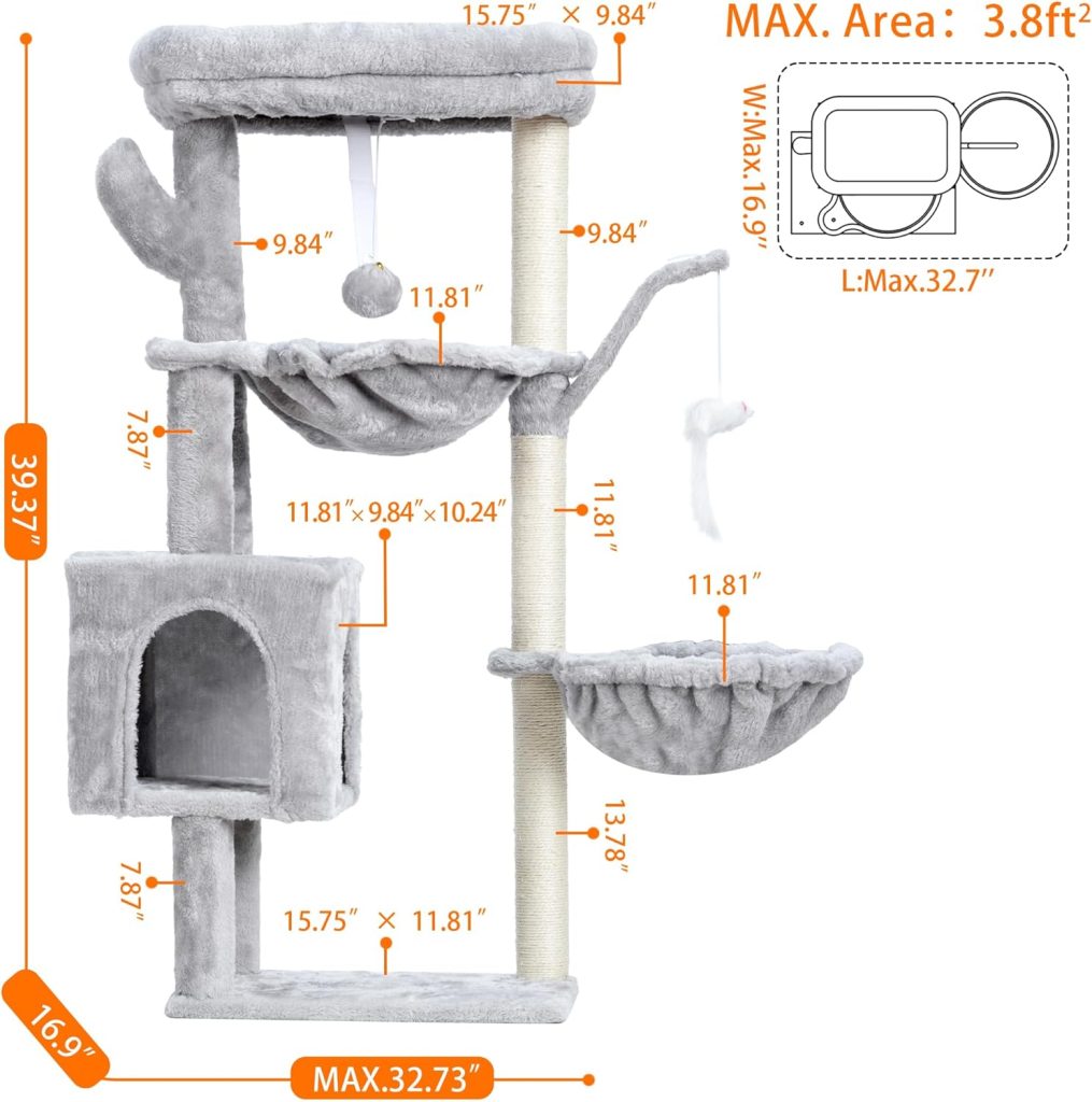 Heybly Cat Tree details
