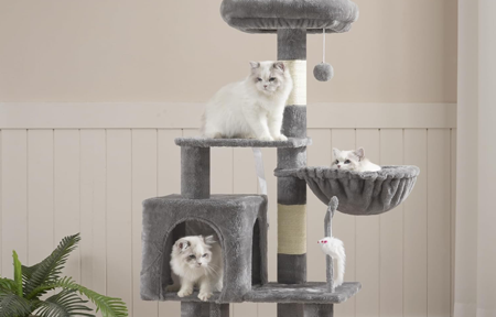 Cat Tower Condo for Indoor Cats