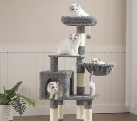 Cat Tower Condo for Indoor Cats